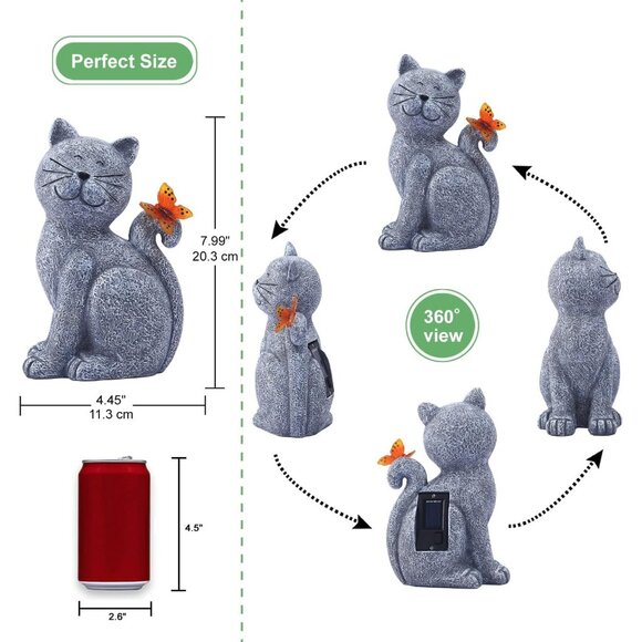 Sculpture for Outside and Home Patio Balcony Yard Art Lawn Ornaments - Picture 5 of 6